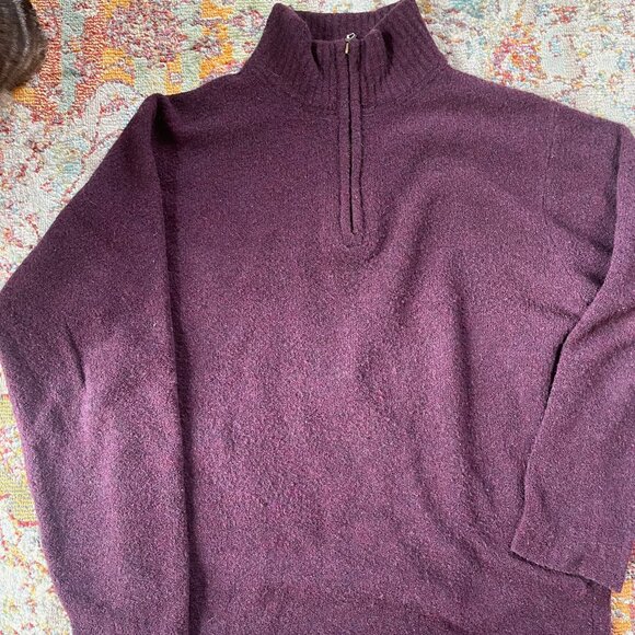 Northern Isles Merino Wool Quarter-Zip - Medium - Spring Layering Top - Outdoor - Picture 1 of 3